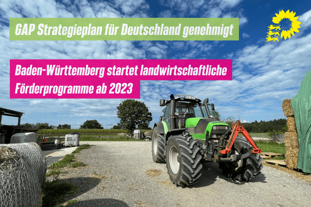 Gemeinsame Agrarpolitik – Förderprogramme Baden-Württemberg 2023 starten