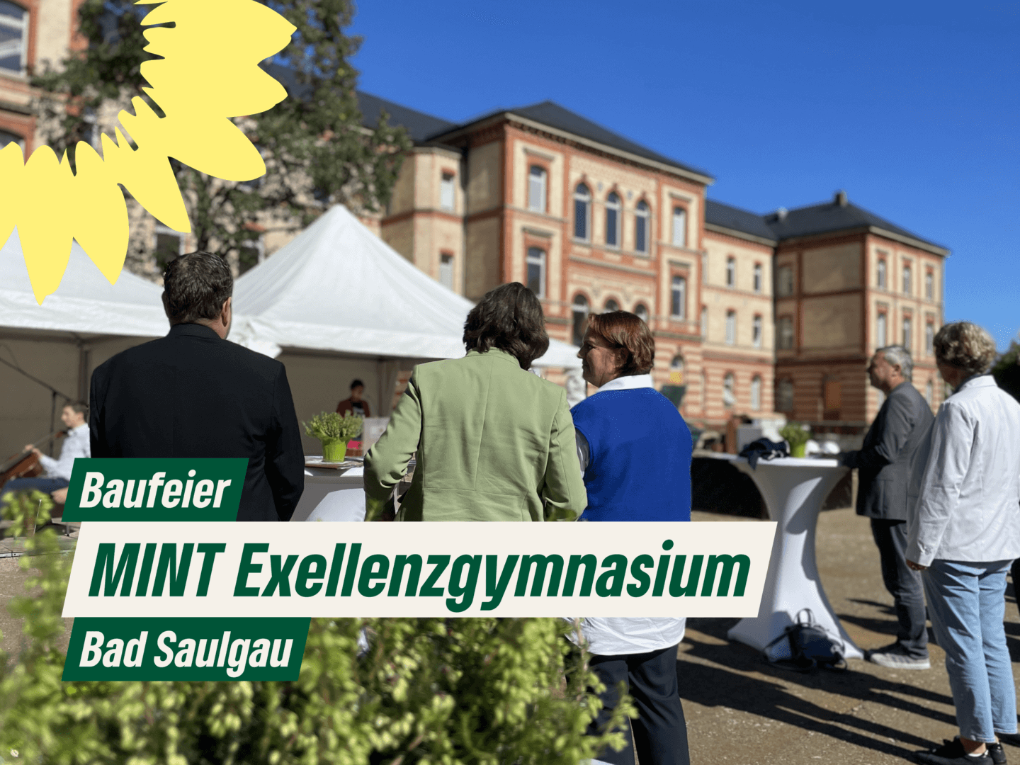 Baufeier MINT-Exzellenz­gymnasium Bad Saulgau