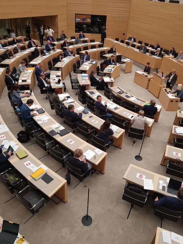 9 Uhr: Plenum